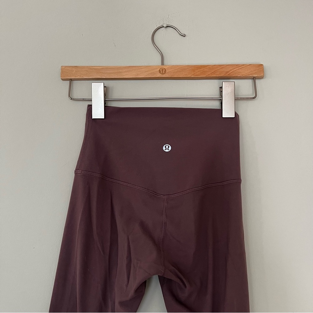 Lululemon Align Pant Size 2 Graphite Purple
